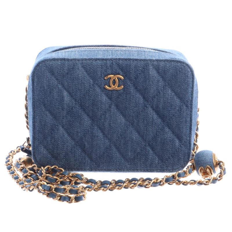 Chanel Shoulder Bag Blue